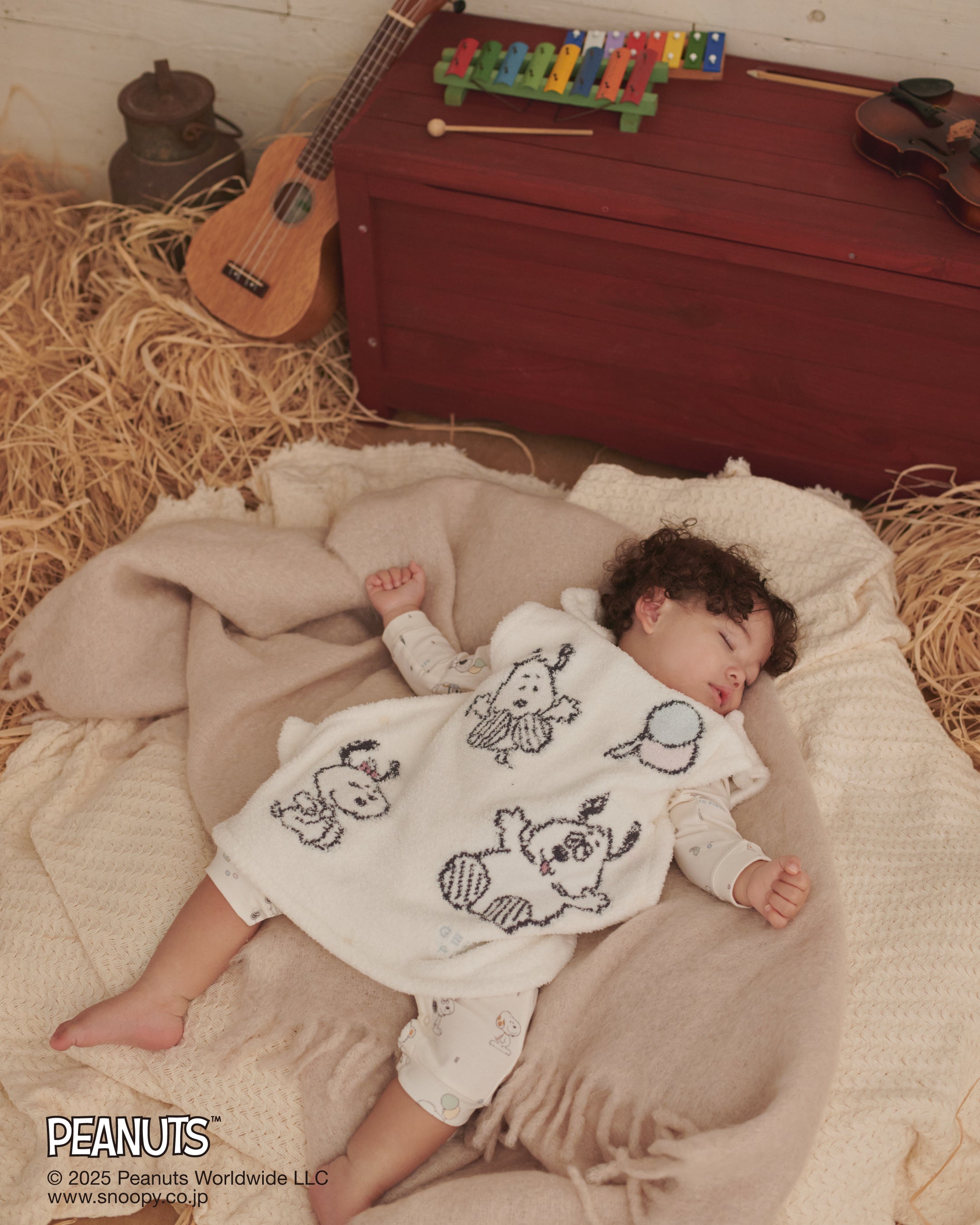 GELATO PIQUE KIDS & BABY】PEANUTS・スヌーピーきょうだいたちの貴重