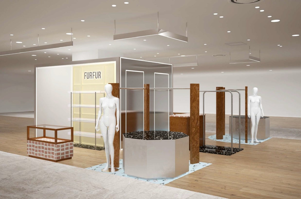 FURFUR(ファーファー)】ジェイアール名古屋タカシマヤ店がリニューアル FURFUR(ファーファー)】ジェイアール名古屋タカシマヤ店がリニューアル