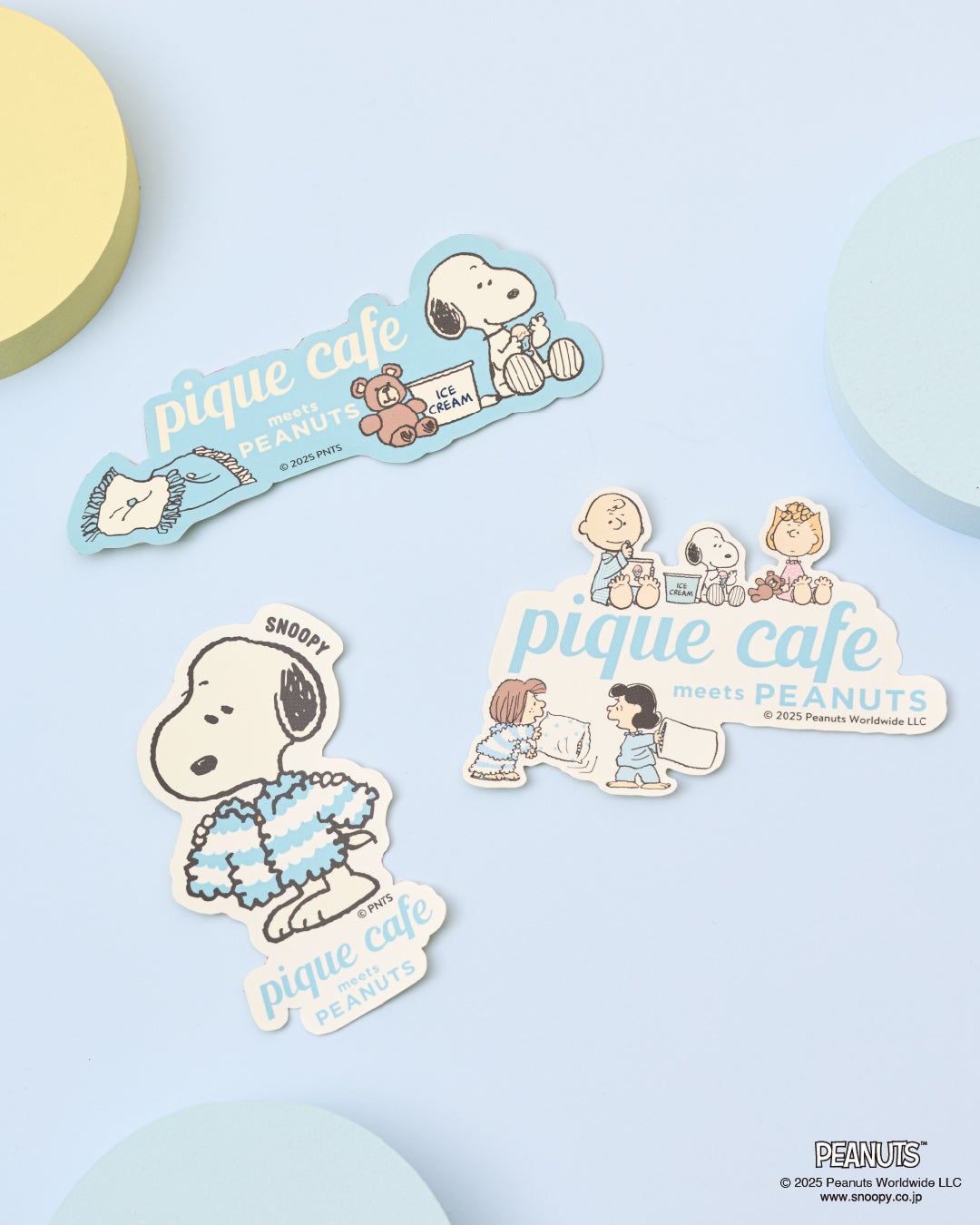 GELATO PIQUE CAFE meets PEANUTS】スヌーピーと仲間たちがピケカフェ
