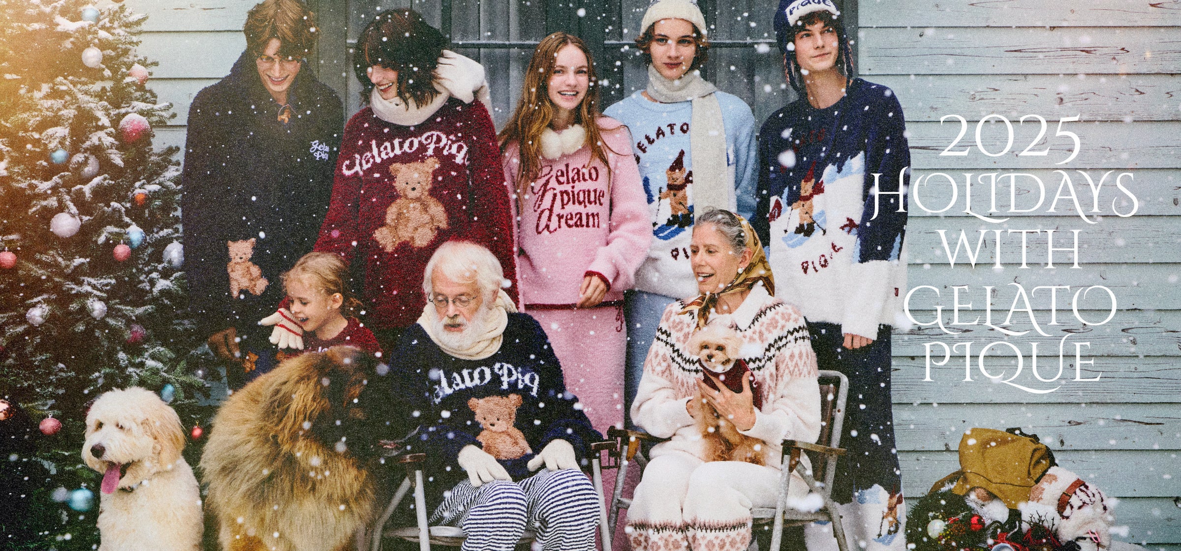 gelato pique (ジェラート ピケ)】ぬくもりに包まれる、特別なホリデー