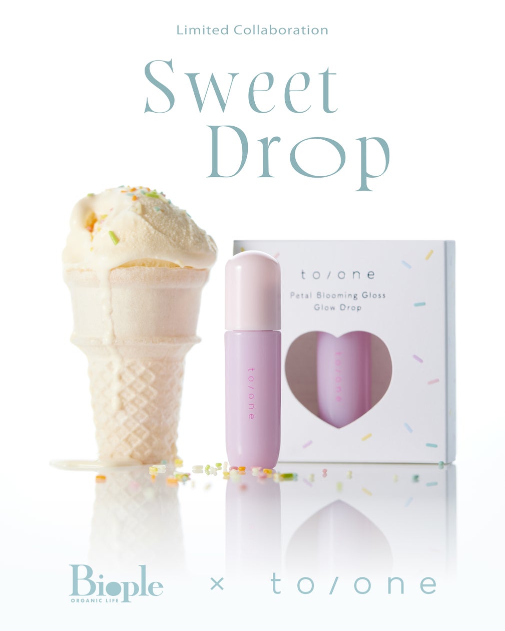 Biopleとto/oneのコラボレーション、限定カラーグロスが9月16日より復刻発売