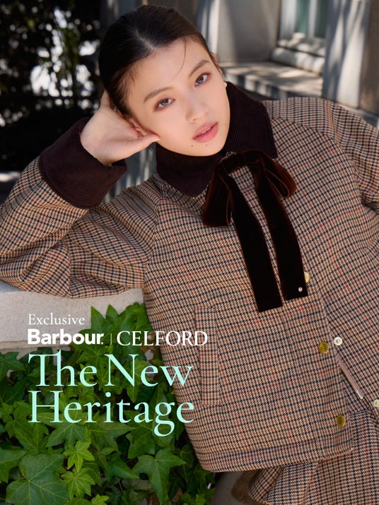 【CELFORD(セルフォード)】イメージキャラクターを務める俳優の出口夏希が魅せる「Barbour(バブアー)」との別注アイテムが発売〈9月17日(木)〉 【CELFORD(セルフォード)】イメージキャラクターを務める俳優の出口夏希が魅せる「Barbour(バブアー)」との別注アイテムが発売〈9月17日(木)〉