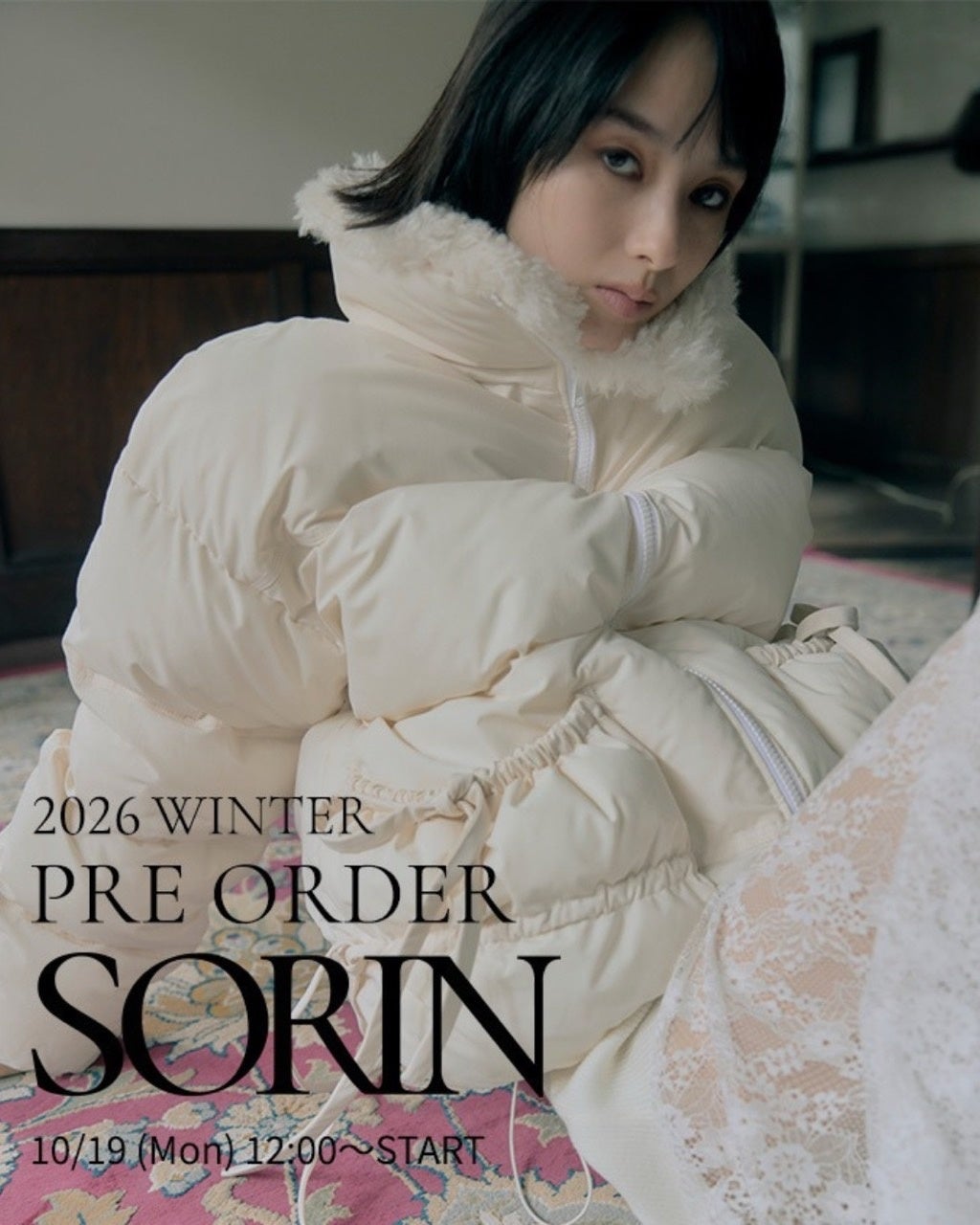 【SORIN(ソリン)】2026冬の最新コレクションを公開!WEB先行予約受付を10月19日(月)よりスタート!