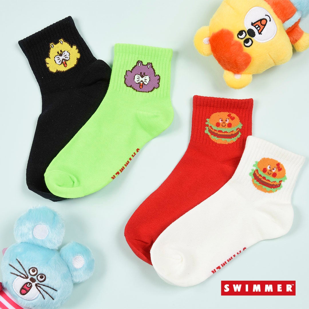 ショート丈ソックス