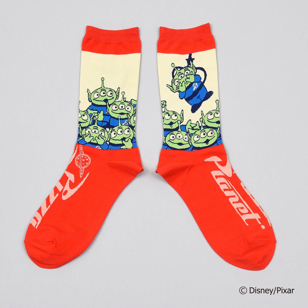 DISNEY＆PIXAR CHARACTERコレクションよりおとな向けソックスの新作登場