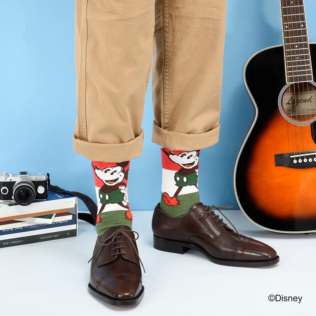 DISNEY&PIXAR CHARACTERコレクションよりおとな向けソックスの新作登場