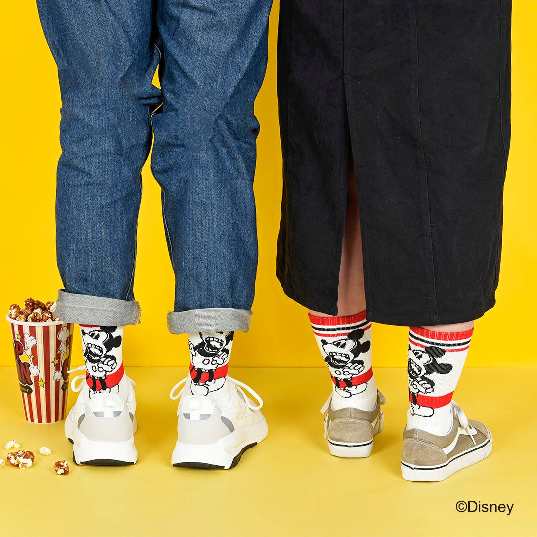 DISNEY&PIXAR CHARACTERコレクションよりおとな向けソックスの新作登場