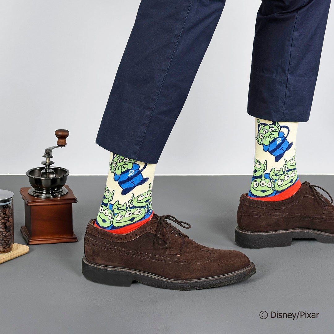 DISNEY&PIXAR CHARACTERコレクションよりおとな向けソックスの新作登場