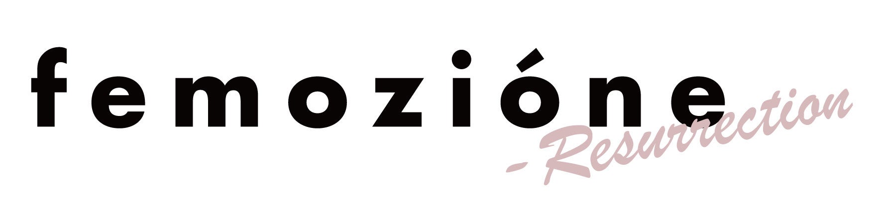 『femozione-Resurrection』ロゴ