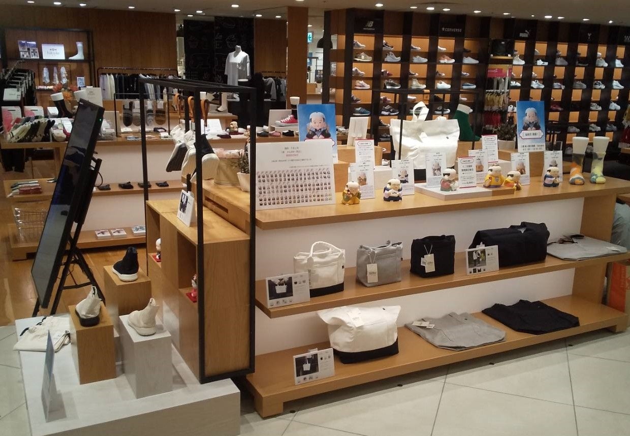 名古屋栄三越の「fukuske」ショップにて、『福助祭』を開催