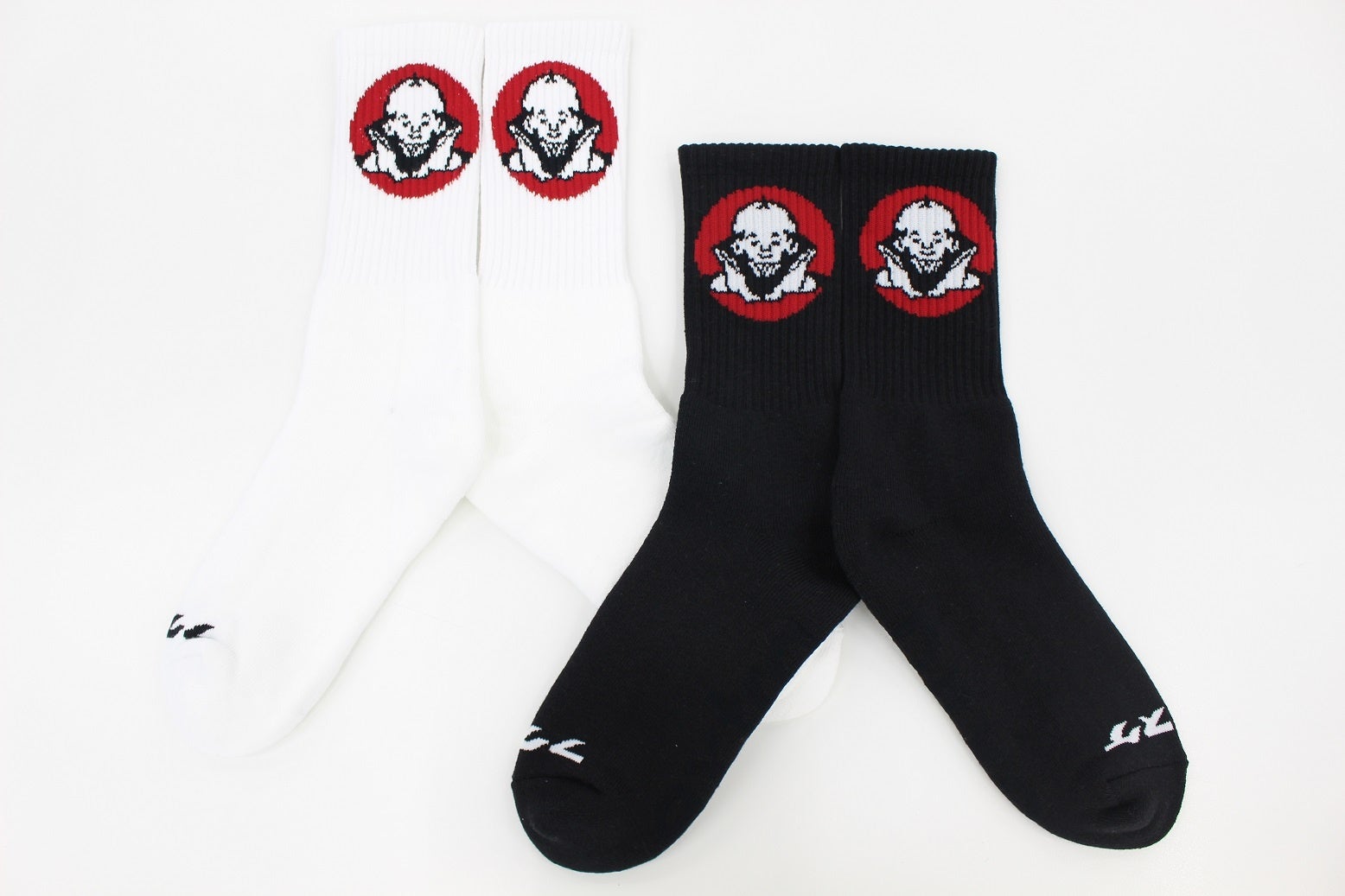 コラボレーションソックス（赤丸福助柄）