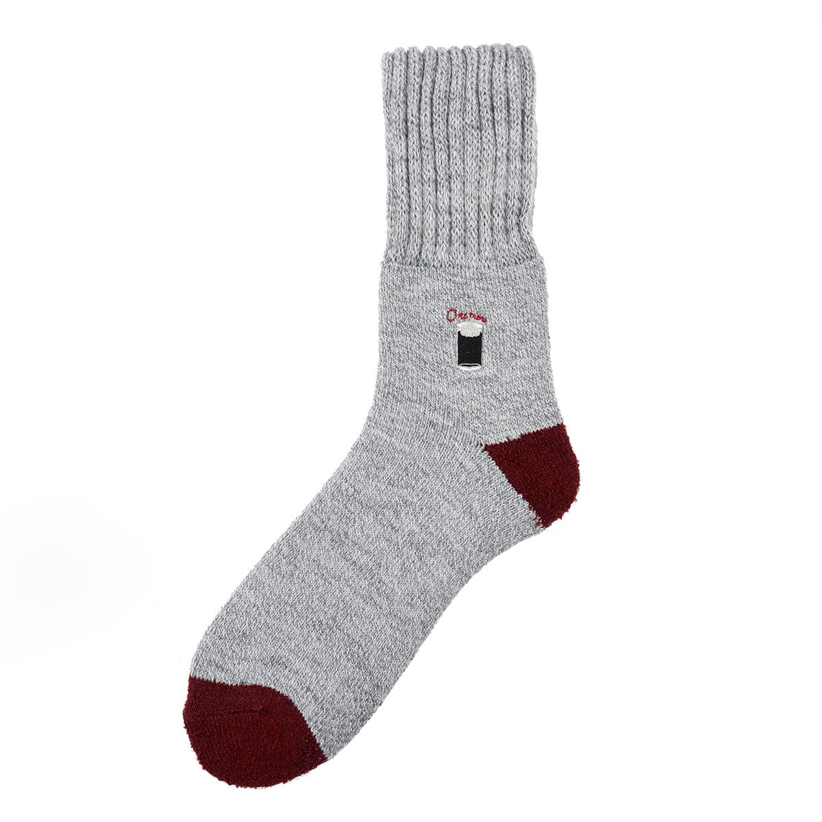 ルームソックス_コーヒーフロート