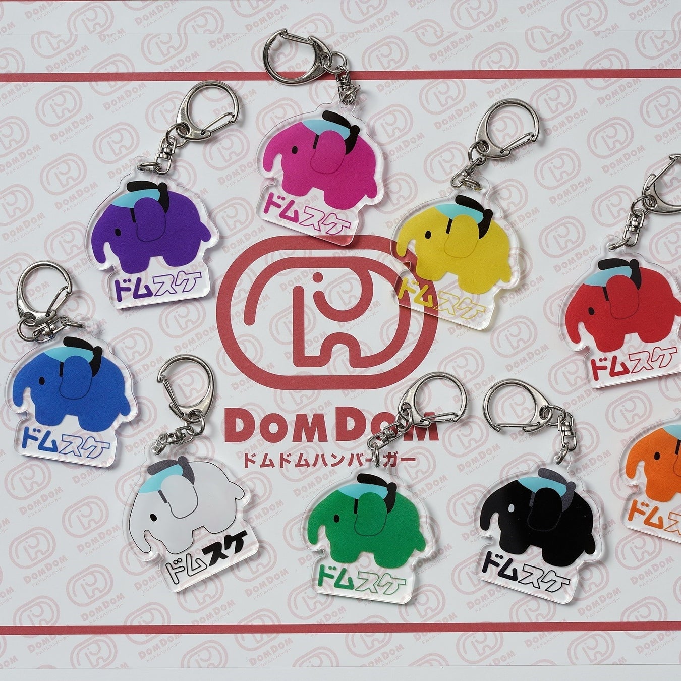 日本初のハンバーガーチェーン「ドムドムハンバーガー」とのコラボソックスを発売