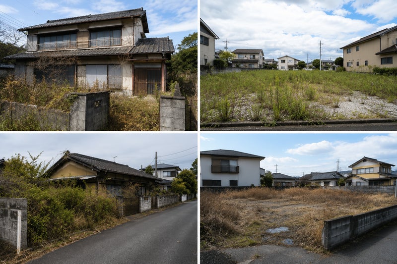 地方で深刻化する空き地・空き家