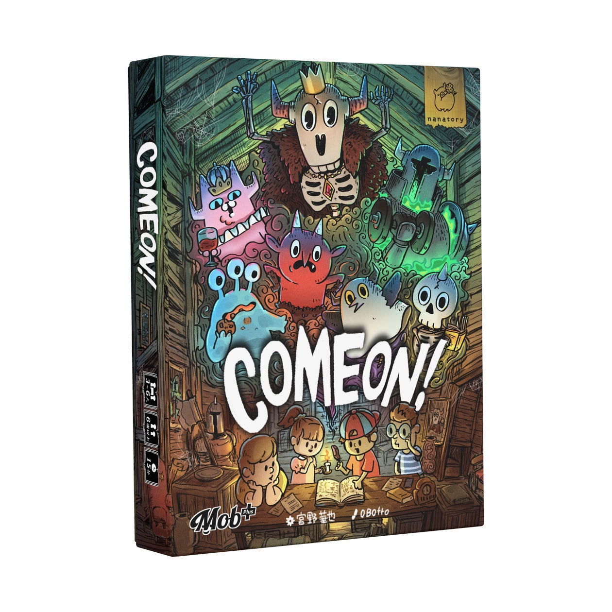 宮野華也×OBOtto新作カードゲーム『COMEON!』悪魔集めて勝利を掴め! 宮野華也×OBOtto新作カードゲーム『COMEON!』悪魔集めて勝利を掴め!