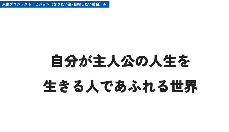 未来プロジェクト全体のミッション ビジョン バリューが決定 みらいのワクワクにつながるキッカケをつくる 自分が主人公の人生 を生きる人であふれる世界 株式会社メディアインキュベート メディアをアップデートし 学び合いの場をつくる のプレスリリース 未来プロジェクト全体のミッション ビジョン バリューが決定 みらいのワクワクにつながるキッカケをつくる 自分が主人公の人生 を生きる人であふれる世界 株式会社メディアインキュベート メディアをアップデートし 学び合いの場をつくる のプレスリリース