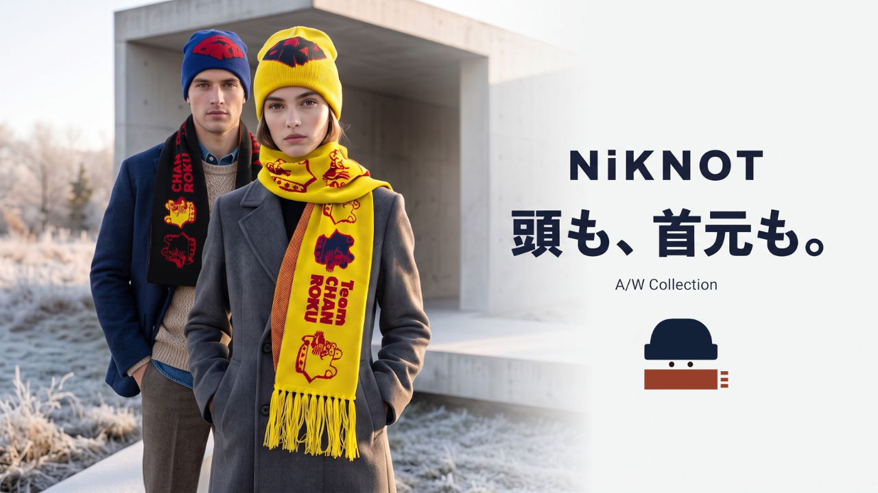 プリントメーカー絆工房がニット事業に臨む！無縫製ニットブランド「NiKNOT（二ノット）」を本格始動。チームのおそろいをもっと自由に。