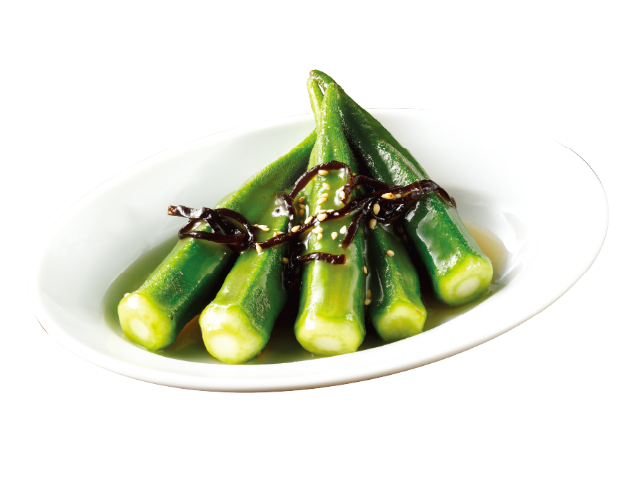 丸ごと塩オクラ 390円（税込429円）