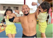 幼稚園への訪問の様子