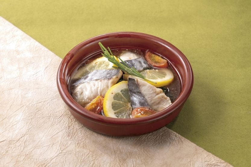 YEBISU BAR「糸島産「特鮮本鰆」のYEBISU蒸し~アクアパッツァ仕立て~」