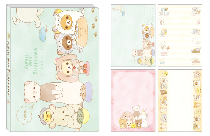 リラックマの新テーマ『あなたのちいさなかぞく』より各種アイテムを新