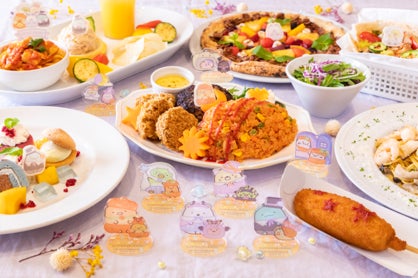 ▲ハロウィンコラボメニューイメージ ※一部抜粋(本写真は5店舗分の6メニュー)