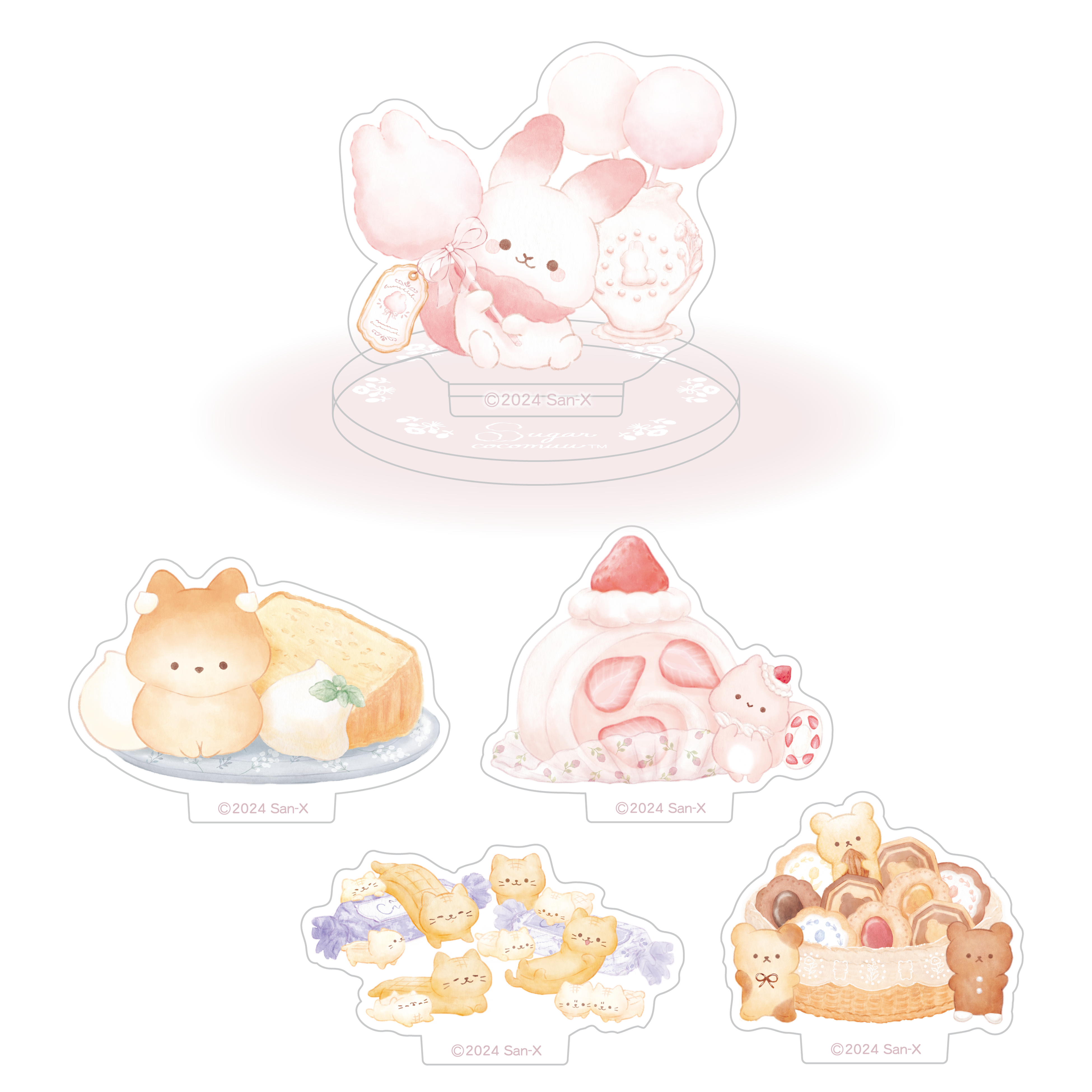 【新品未開封】サンリオ　めっちゃエステ　ピンク　ホワイト　５つセット Shibuya Sakura Stageで「推し活応援POP-UP SHOP」を開催中