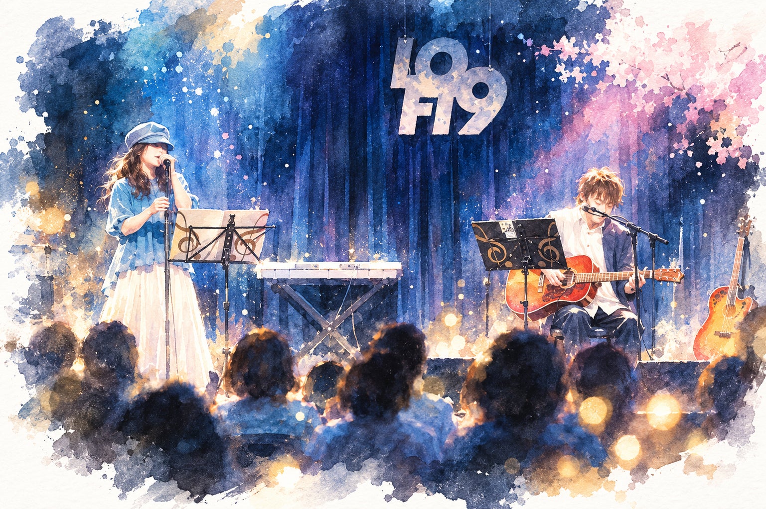 シロハルが2周年記念ライブ開催、全33曲のアルバムと書籍を同時発売