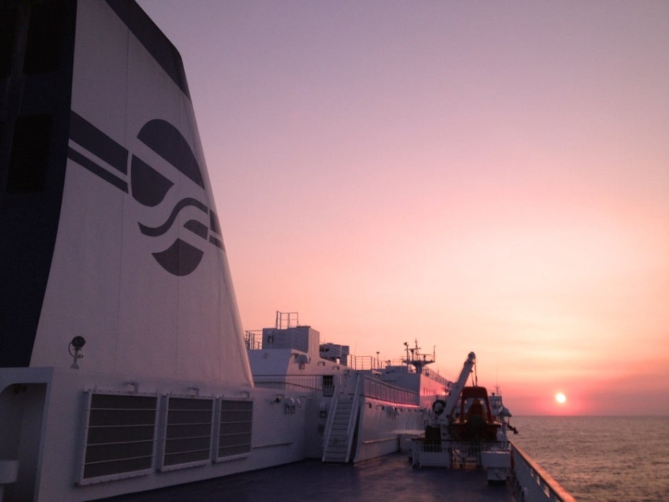 太平洋フェリー 初の日の出（※イメージ）