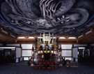 天龍寺　法堂（雲龍図）