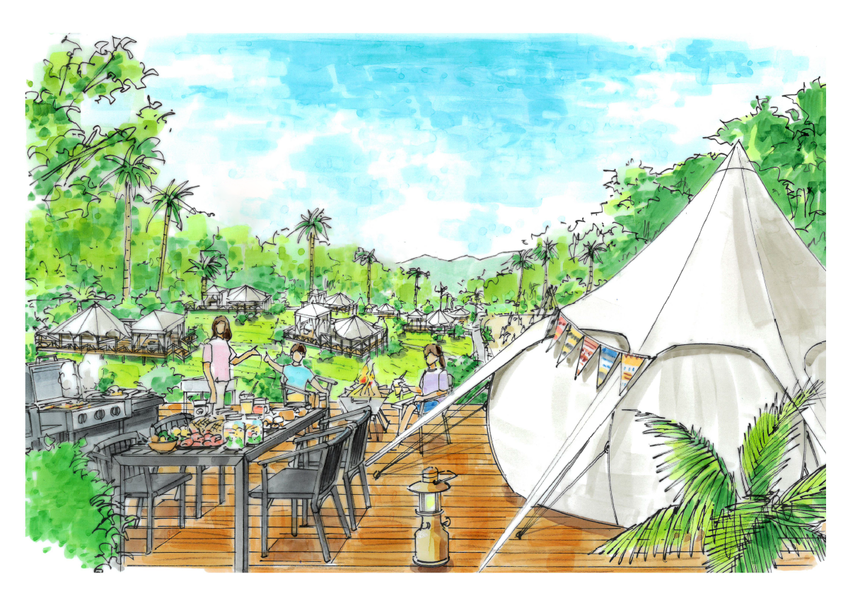 マウナヴィレッジ　拡張エリアイメージ