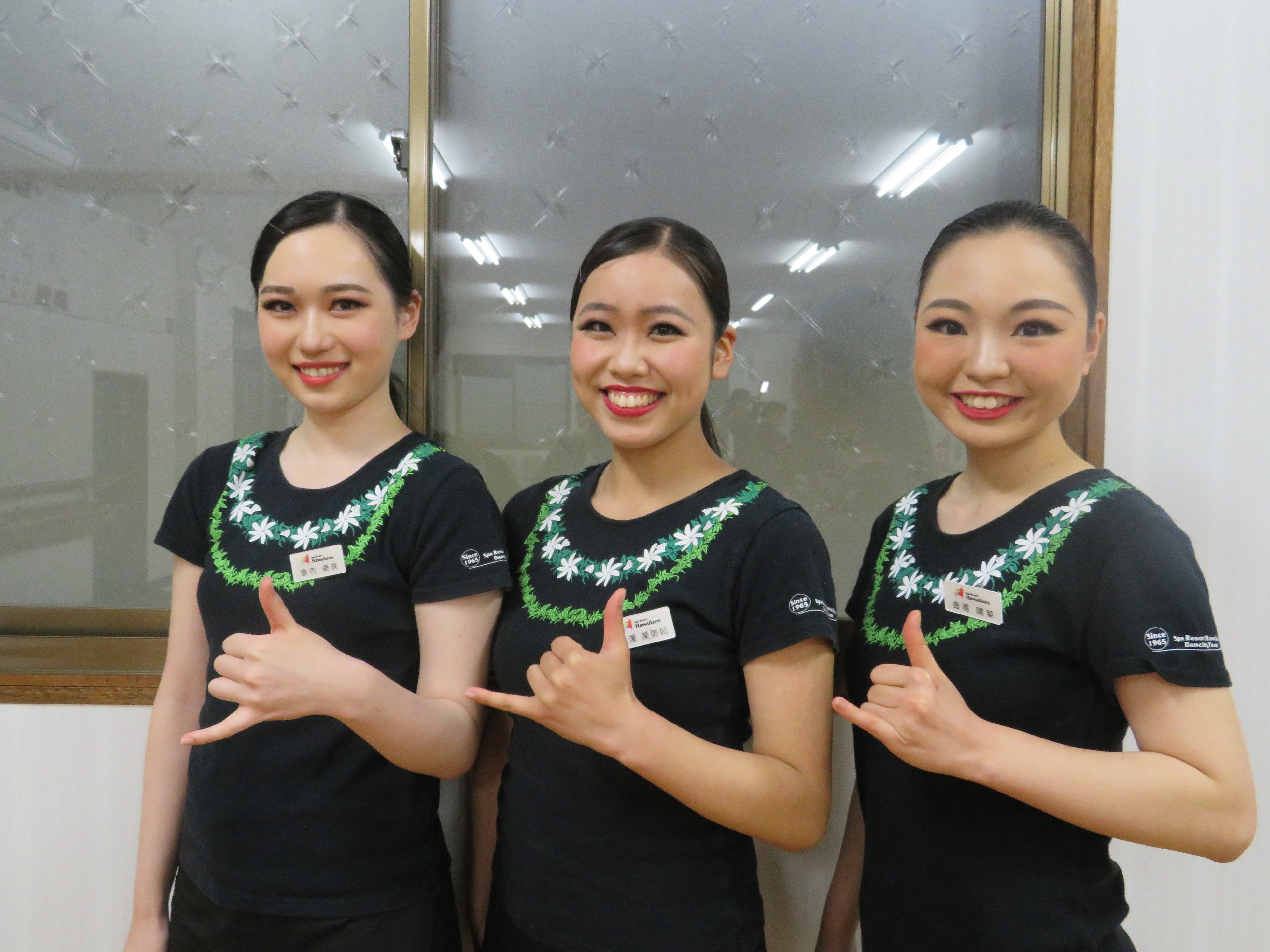 七夕の夜、デビューの願いをかなえるフラガール『新人フラガール