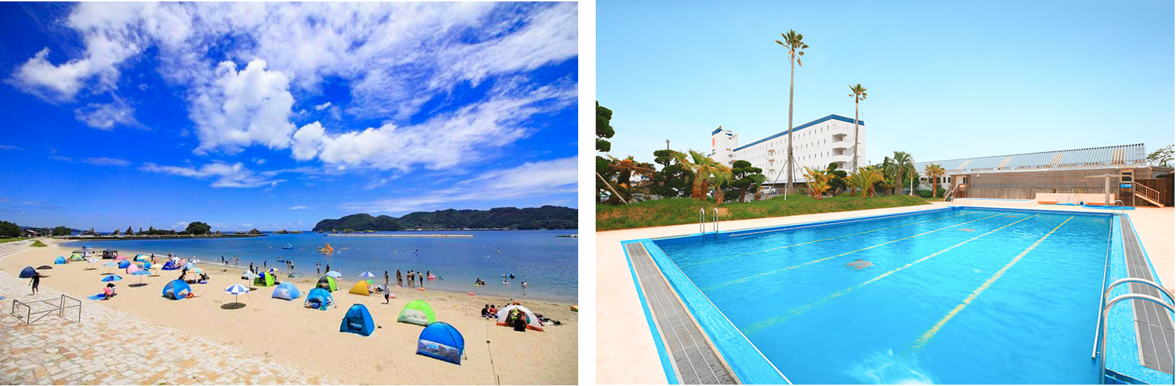 大江戸温泉物語 西日本の宿に泊まって楽しむ海水浴＆プール。読めば