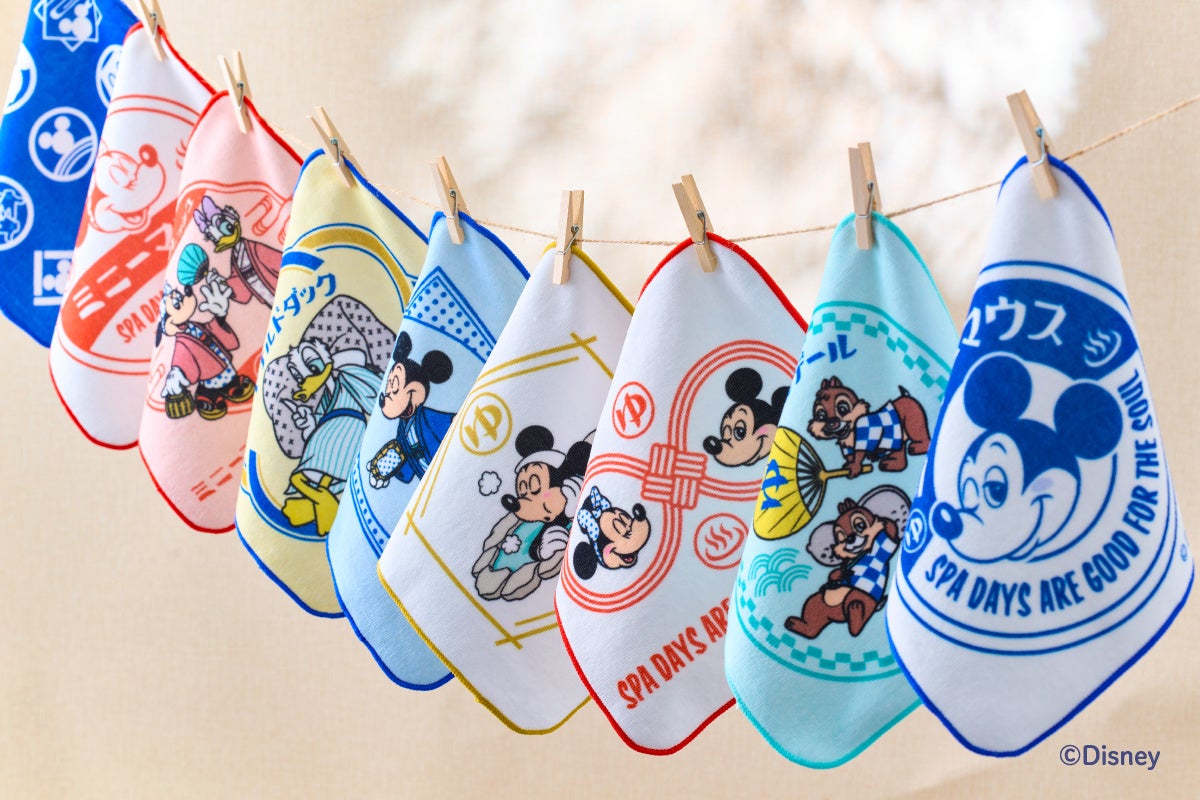 ミッキーマウスも温泉で“ほっ”大江戸温泉物語グループ限定〈ディズニー