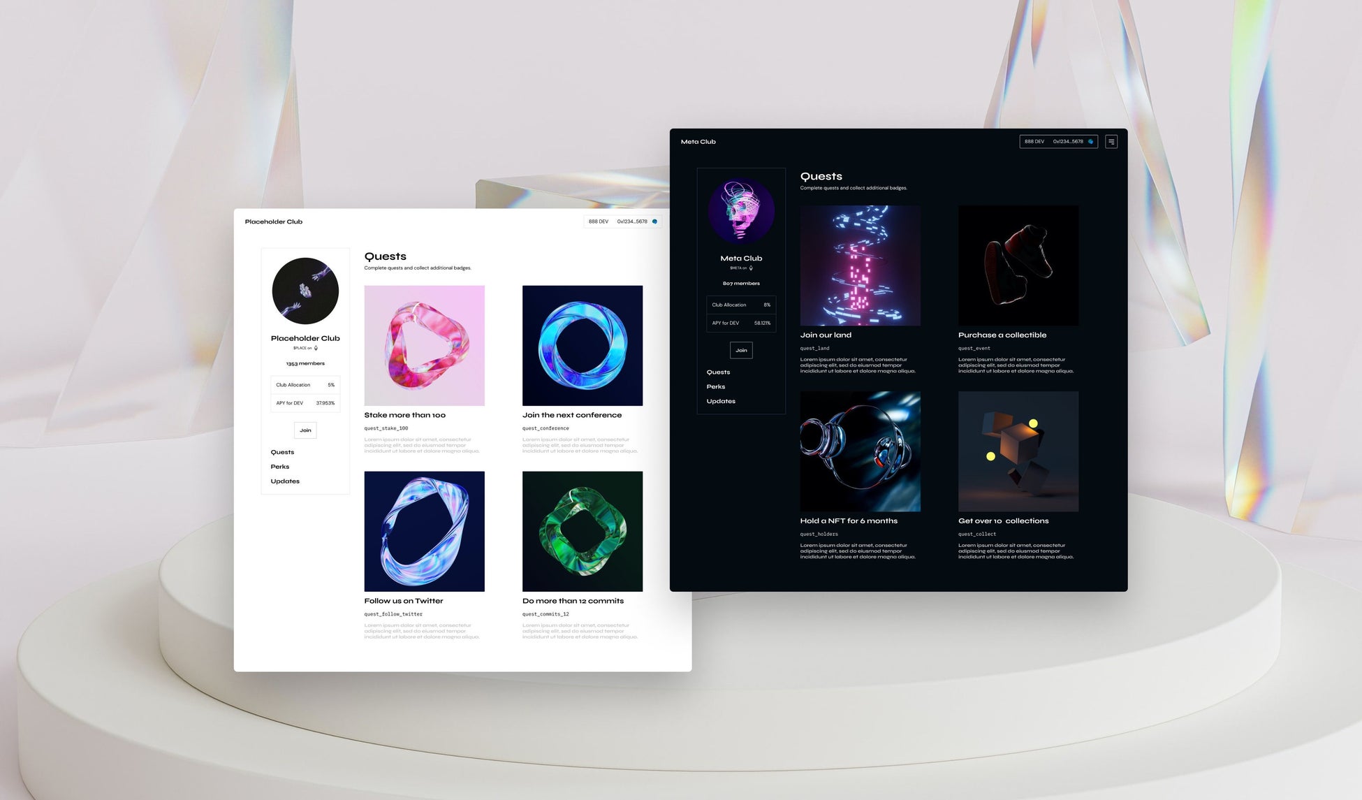 DAOエコノミーのための開発キット「Clubs」