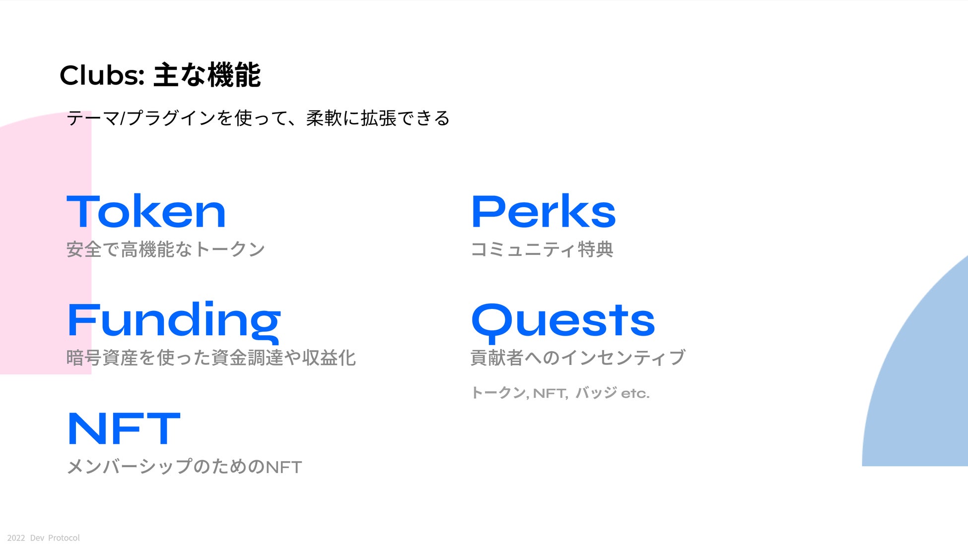 Clubs の Web3コミュニティを活性化する数々の機能