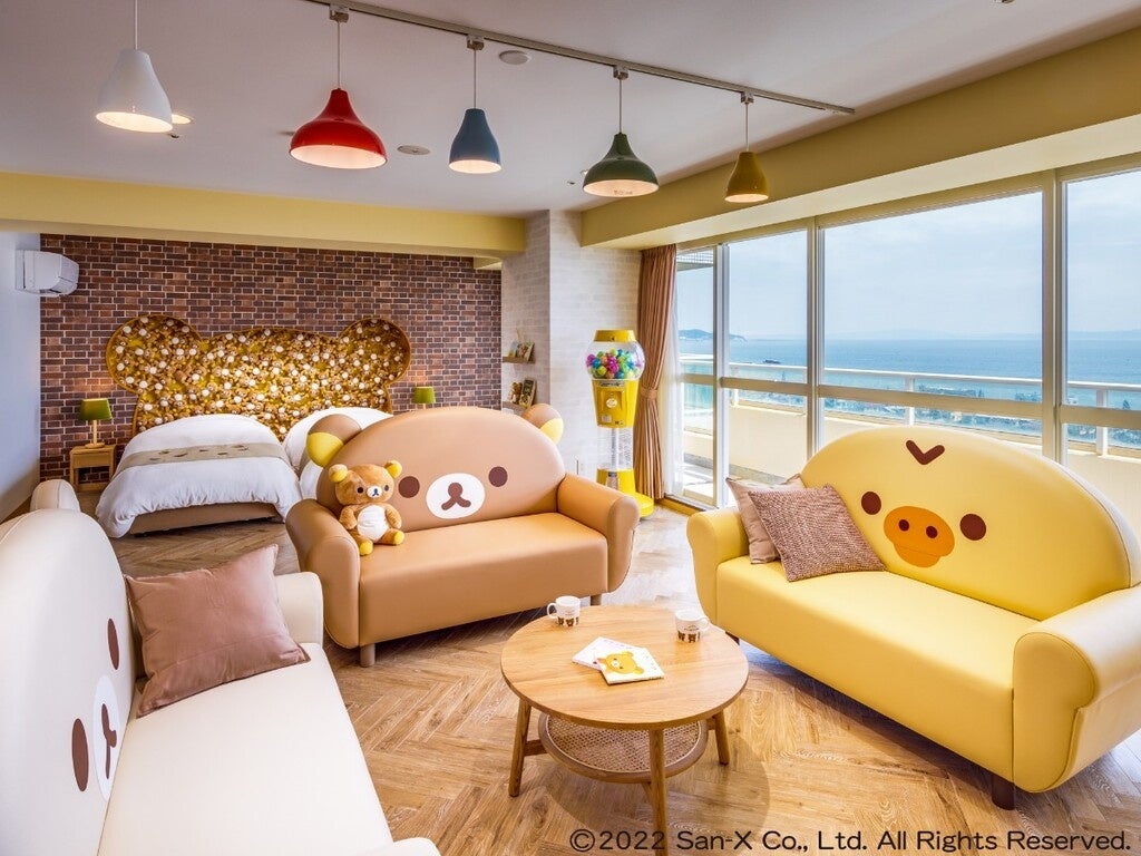 大人気のリラックマルーム（ベッドルーム兼リビング）