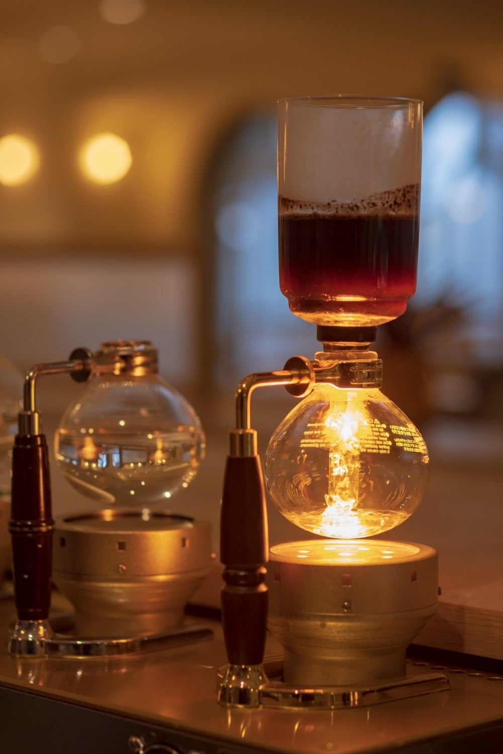 Rita Cafe こだわりのサイフォンコーヒー