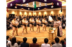 大相撲中村部屋が福岡武道館で初の合宿開催、地域交流と競技普及を促進