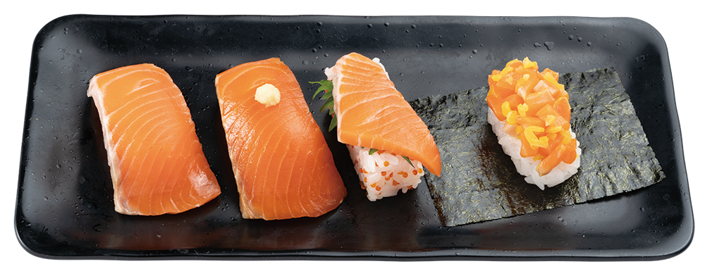 　　　　　　　　　　　　　『「棚澤バイヤー目利き」キングサーモン逸品皿』