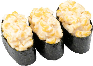 『感動コーン3貫！』 3貫110円（税込）