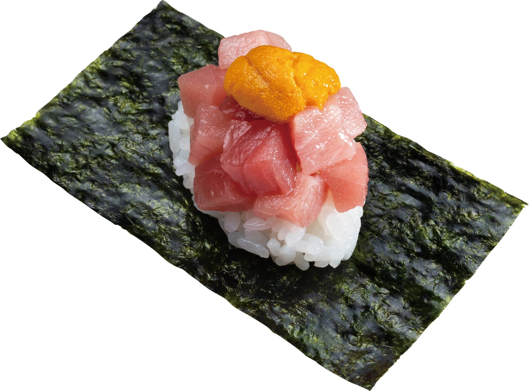 『うにとろ包み』 一貫 220円(税込)