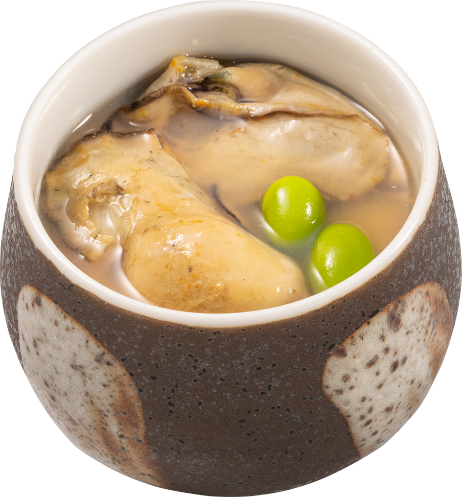 『瀬戸内海産 牡蠣の茶碗蒸し』 330円（税込）