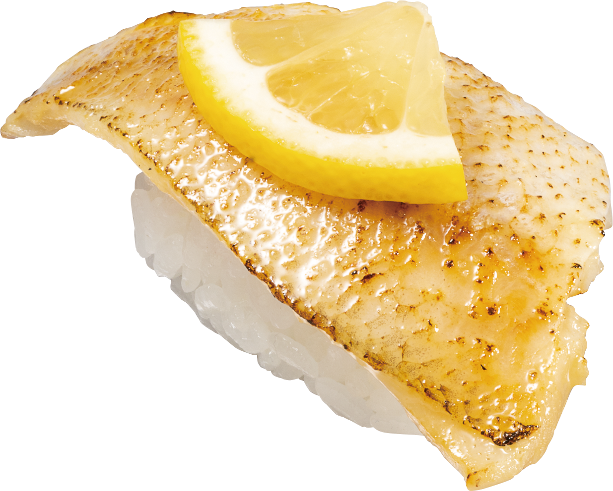 『天然大ぶりのどぐろ塩炙り』 一貫242円（税込）