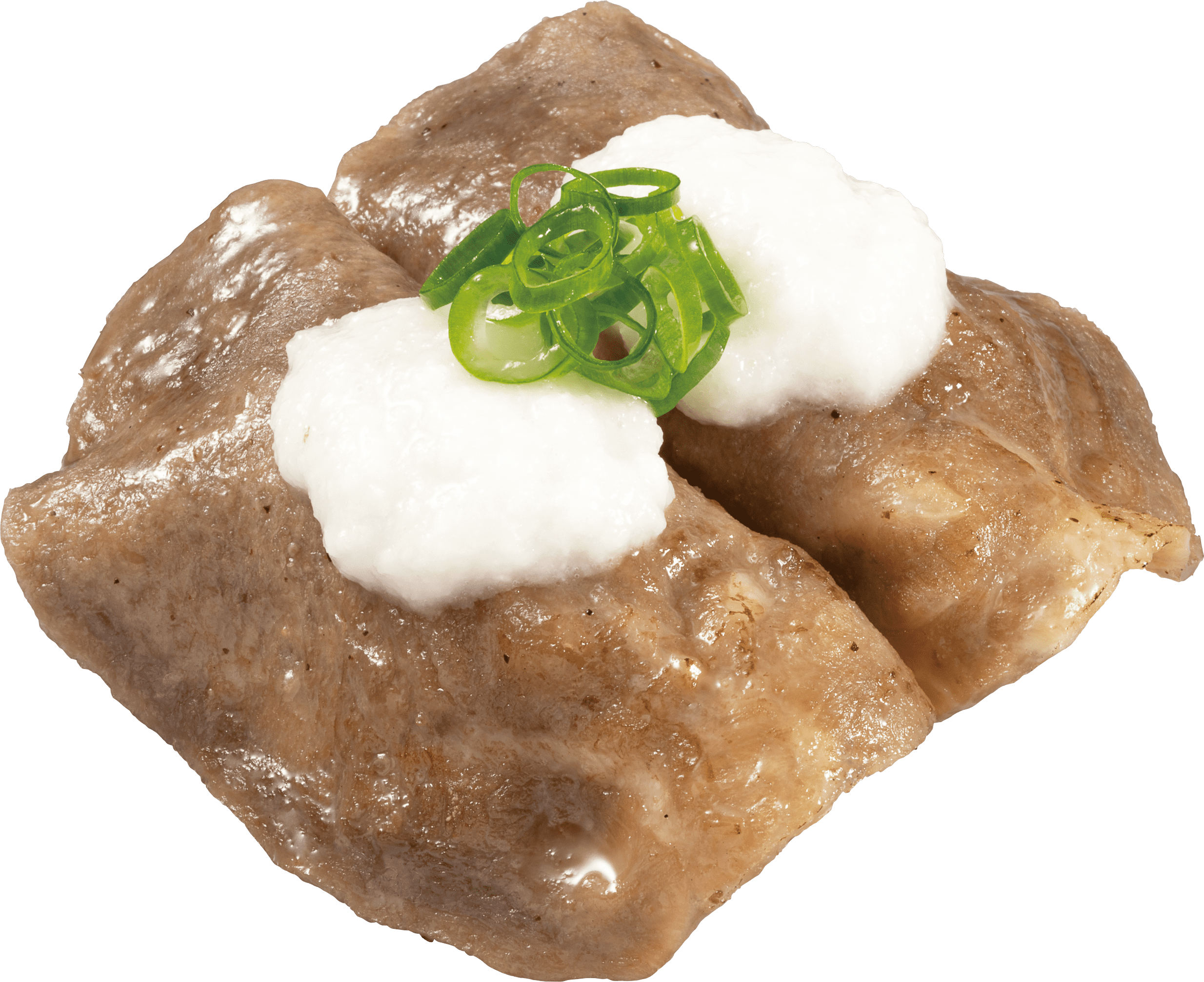 『牛たん炙りとろろのせ』  二貫 363円（税込）