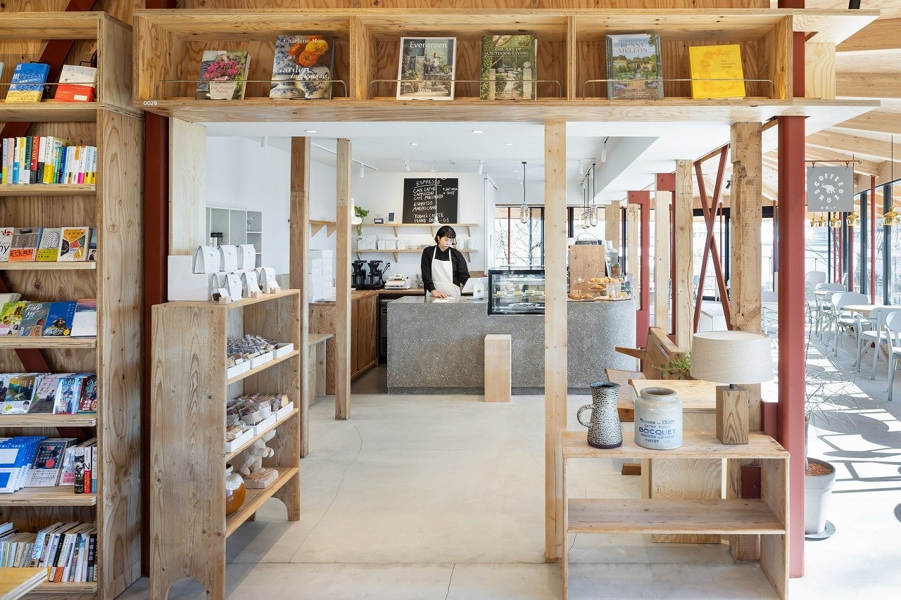 入口正面にはSHOZO COFFEE