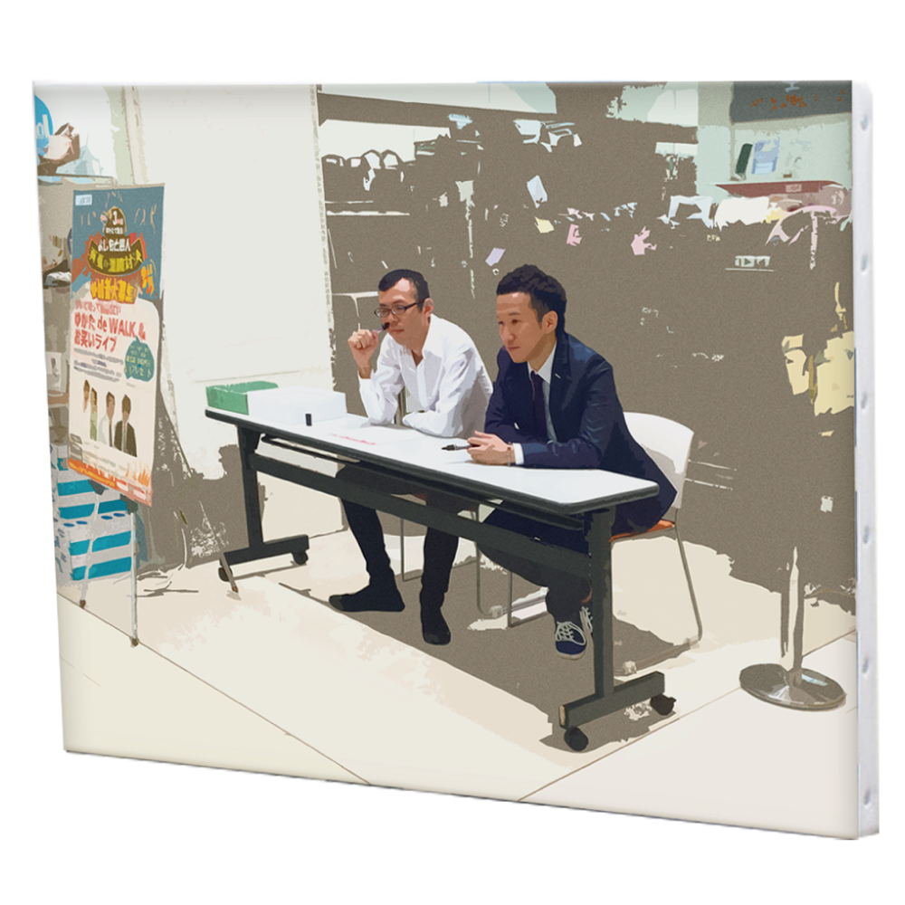 「サイン会0人事件」キャンバスボード