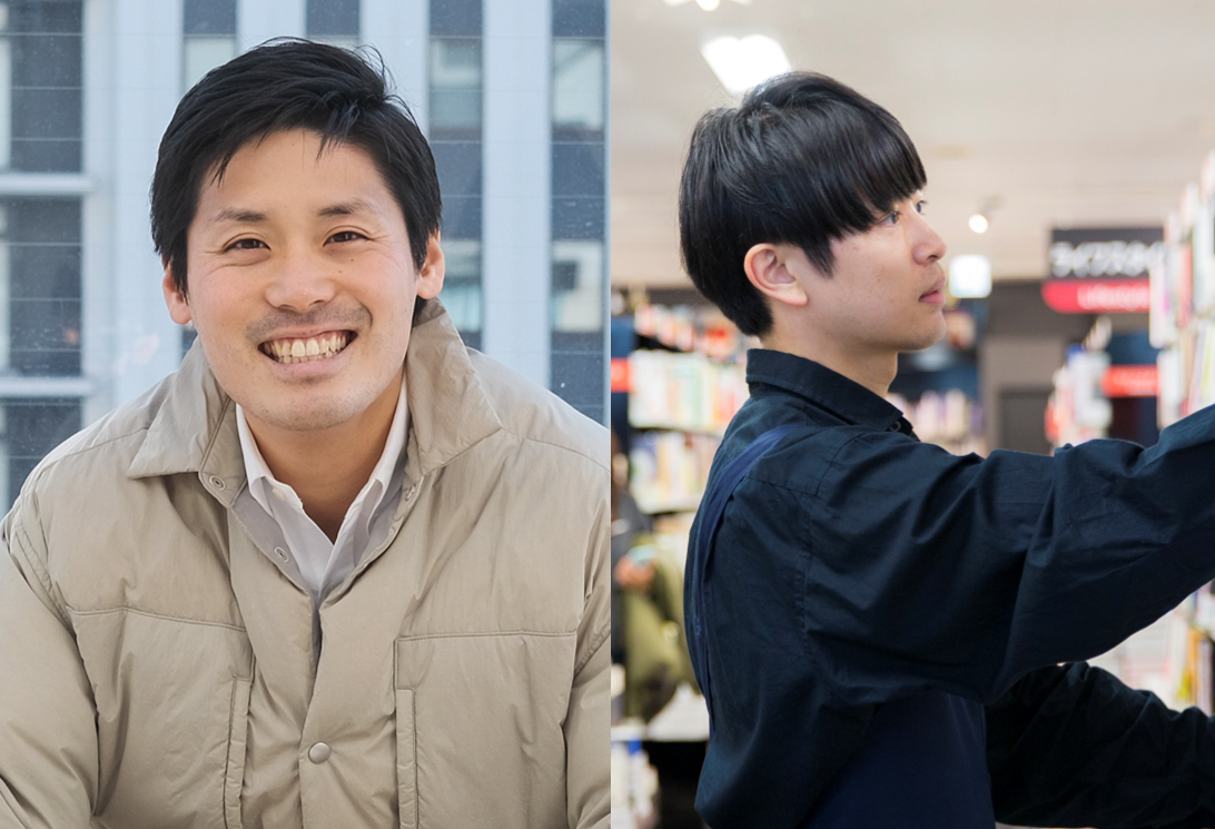 （左）大垣守可氏（右）山下優氏