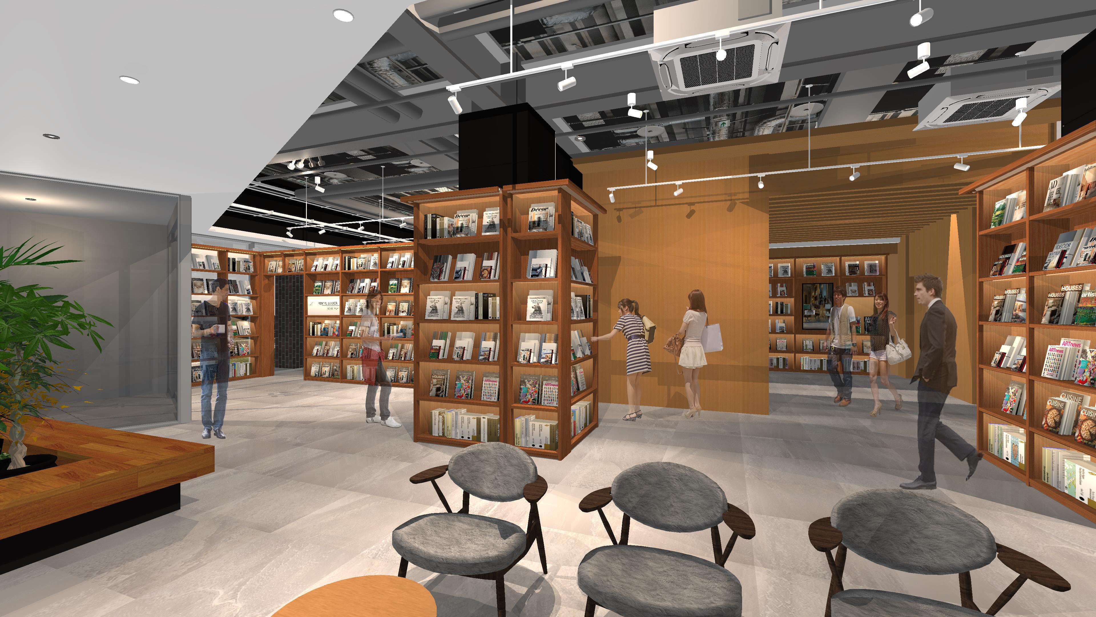 「東急ステイ大阪本町」１Fロビー完成イメージ