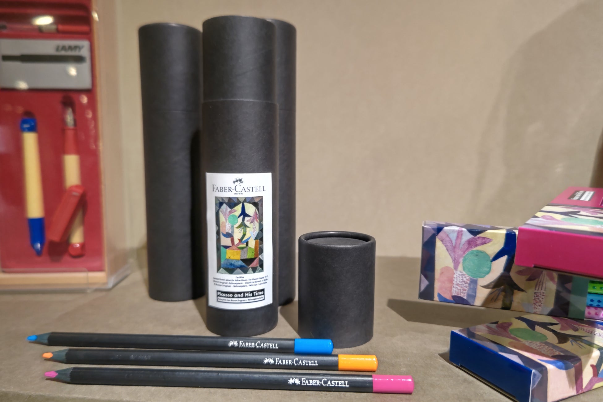 「FABER-CASTELL」「LAMY」コラボ商品 FABER-CASTELL Black Edition色鉛筆(全3種):1,760円